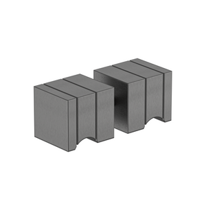 Square Door Knob Brushed Gun Metal