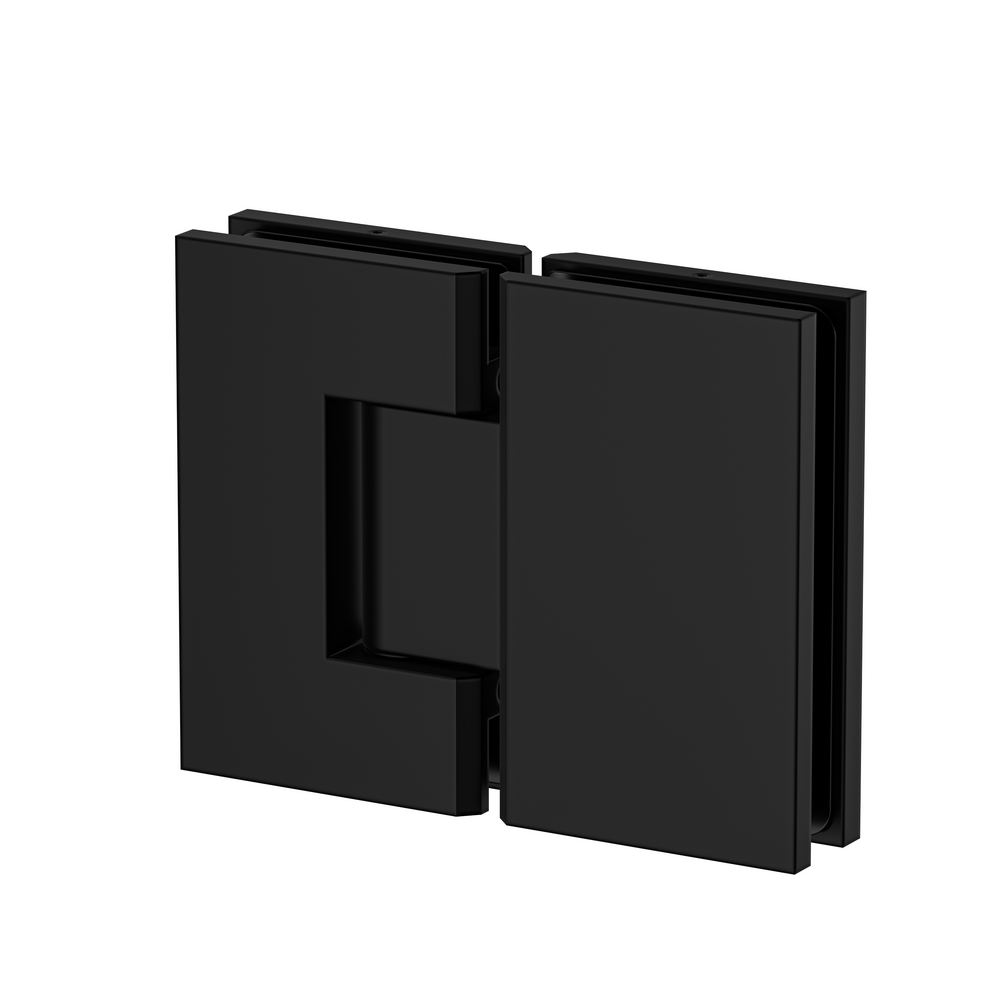 Stealth Glass to Glass 180 Degree Hinge Matte Black