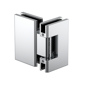 Stealth Glass to Glass 180 Degree Hinge Polished Chrome
