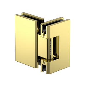 Stealth Glass to Glass 180 Degree Hinge Polished Gold