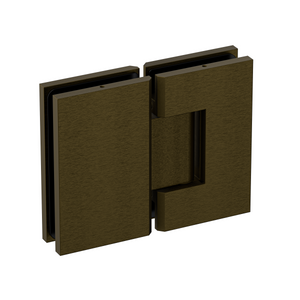 Stealth Glass to Glass 180 Degree Hinge Antique Brass