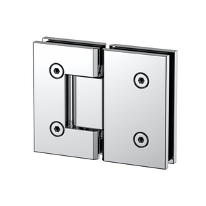 Boston Glass to Glass 180 Degree Hinge Polished Chrome