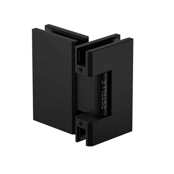 Matte Black Shower Hinge