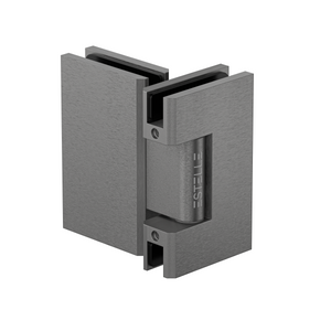 Boston Glass to Glass 180 Degree Hinge Brushed Gun Metal