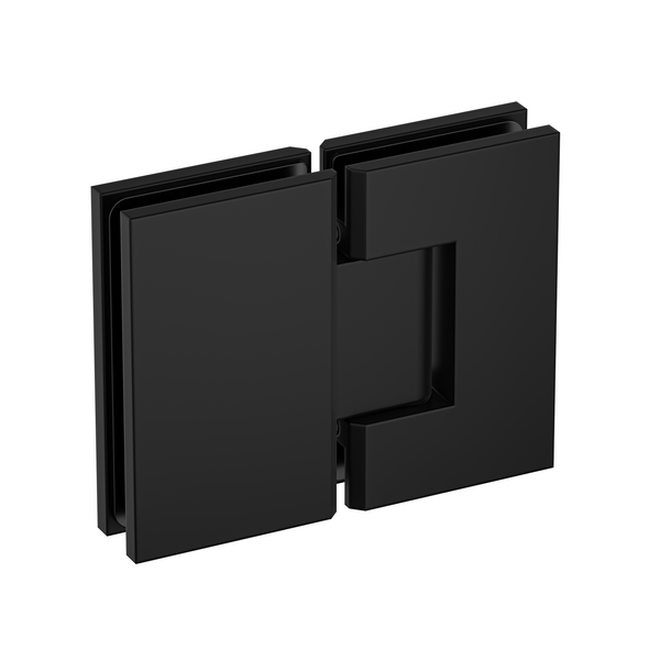 Boston Glass to Glass 180 Degree Hinge Matte Black