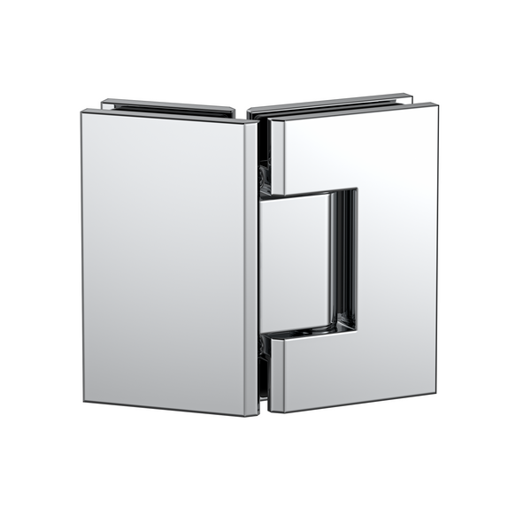 Stealth Glass to Glass 135 Degree Hinge Polished Chrome