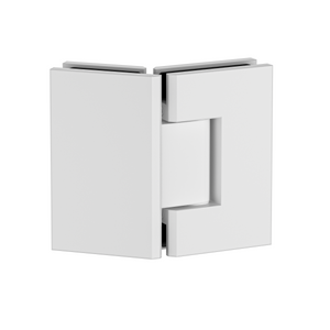 Stealth Glass to Glass 135 Degree Hinge White