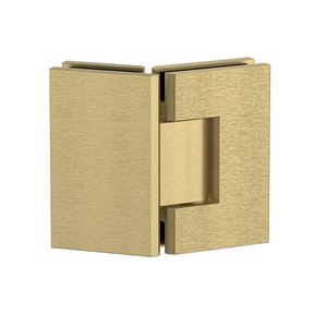 Stealth Glass to Glass 135 Degree Hinge Soft Gold Brushed