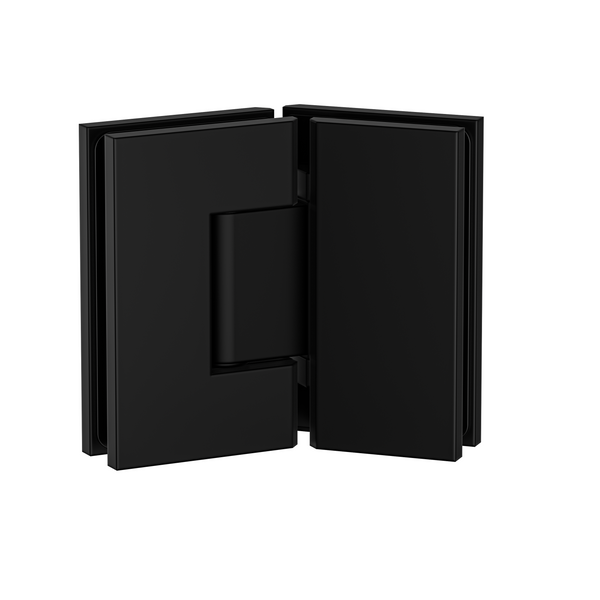 Stealth Glass to Glass 135 Degree Hinge Matte Black