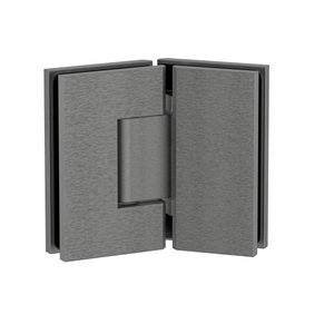 Stealth Glass to Glass 135 Degree Hinge Brushed Gun Metal