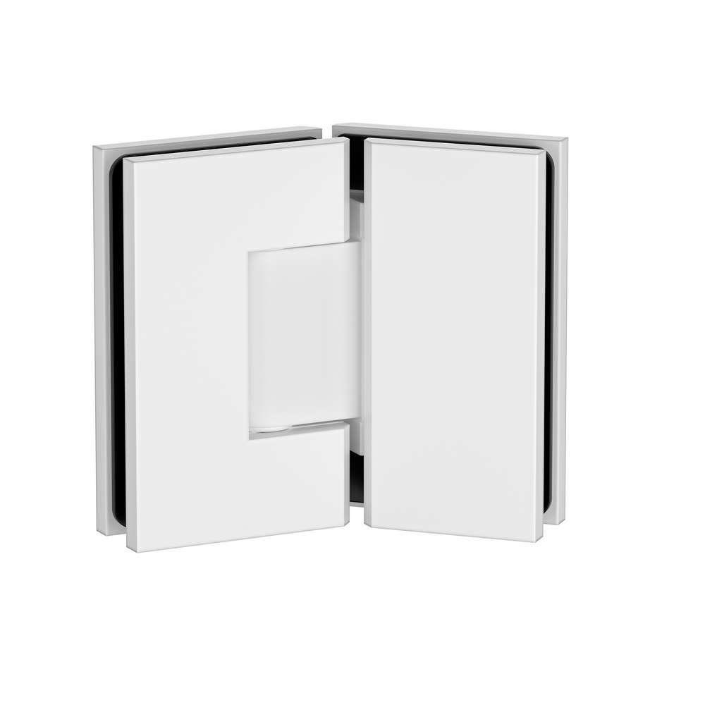 Stealth Glass to Glass 135 Degree Hinge White