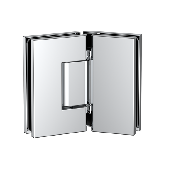 Stealth Glass to Glass 135 Degree Hinge Polished Chrome