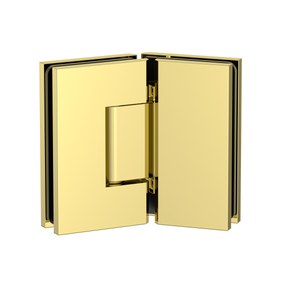 Stealth Glass to Glass 135 Degree Hinge Polished Gold