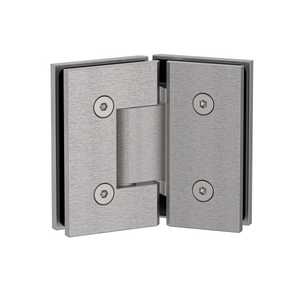 Boston 135 Degree 6-8mm Glass to Glass  Hinge Satin Nickel