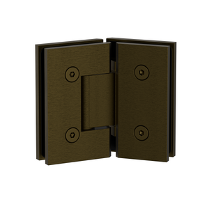 Boston Glass to Glass 135 Degree Hinge Antique Brass