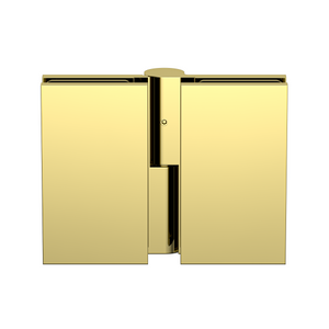 Boston 6mm Glass to Glass Left Hand Bifold Hinge Polished Gold