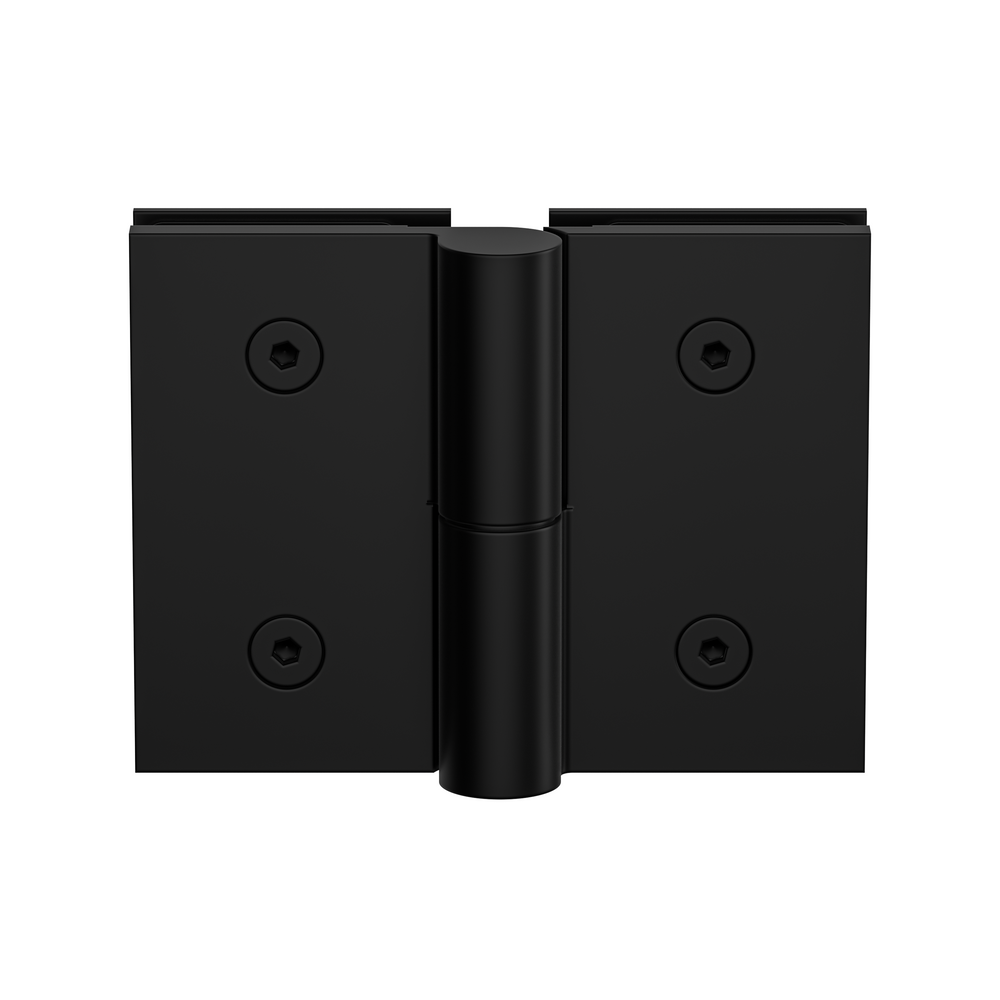 matte black bi-fold hinge