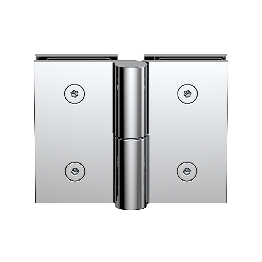 Boston Glass to Glass Left Hand Bifold Hinge Matte Chrome