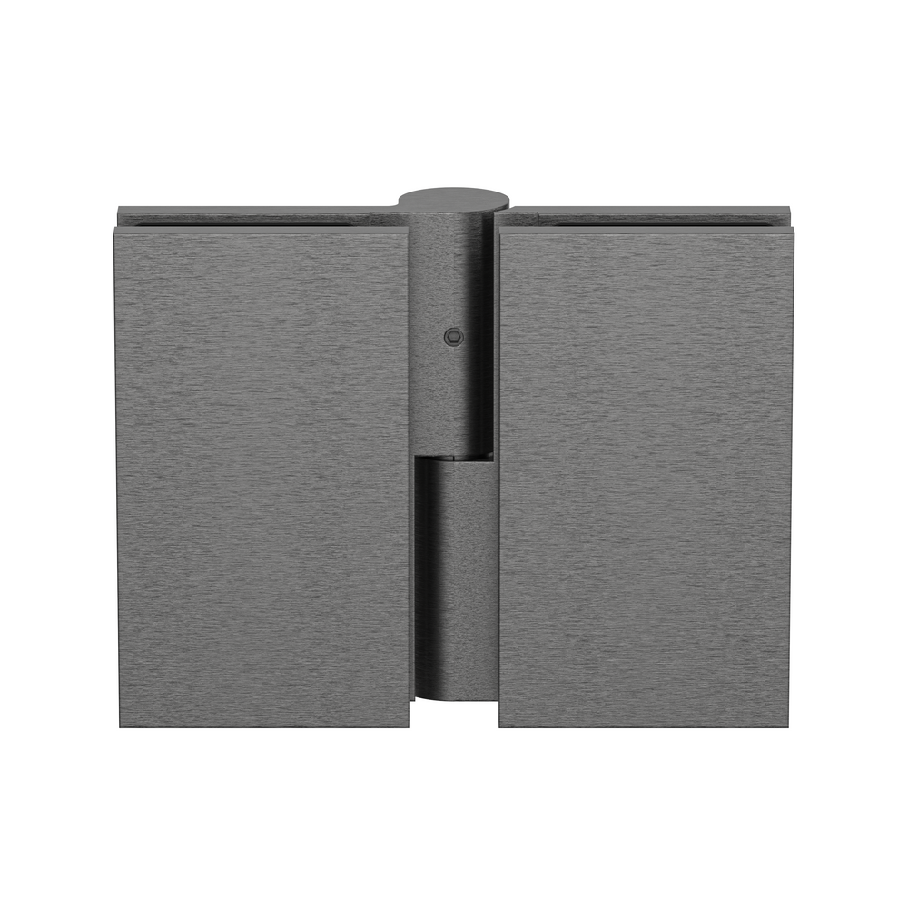Boston Glass to Glass Right Hand Bifold Hinge Brushed Gun Metal