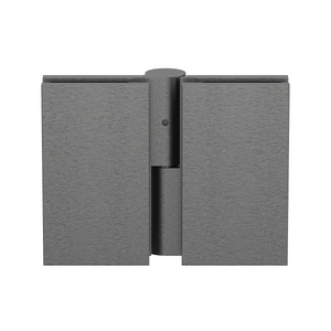 Boston Glass to Glass Right Hand Bifold Hinge Brushed Gun Metal