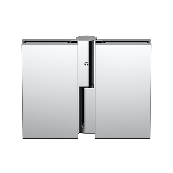 Boston Heavy Duty Glass to Glass Right Hand Bifold Hinge Polished Chrome