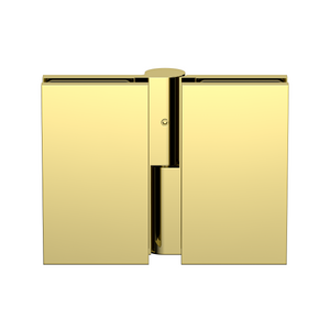 Boston Heavy Duty Glass to Glass Right Hand Bifold Hinge Polished Gold