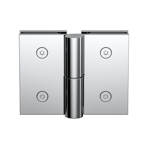 Boston Heavy Duty Glass to Glass Right Hand Bifold Hinge Polished Nickel