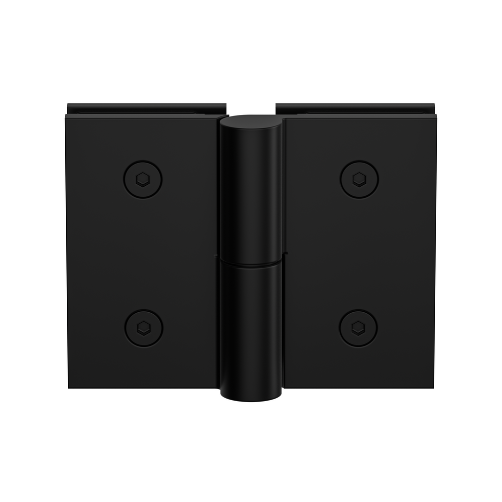 matte black bi fold hinge