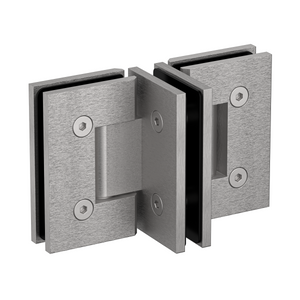 Boston Door to Panel 90 Degree Hinge Satin Nickel