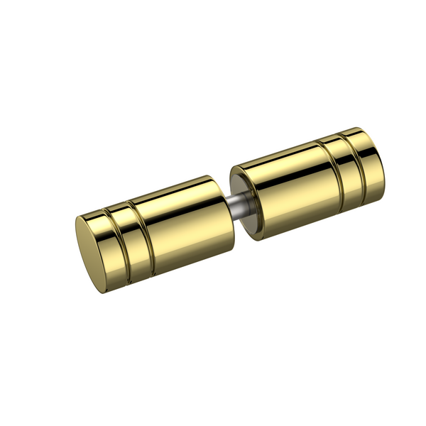 Shower Door Knob IDK6 Polished Gold