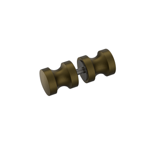 Industry Shower Door Knob IEK8 Antique Brass