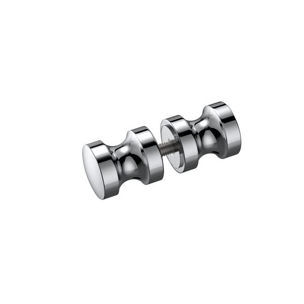 Industry Shower Door Knob IEK8 Polished Chrome