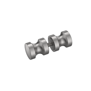 Industry Shower Door Knob IEK8 Satin Nickel