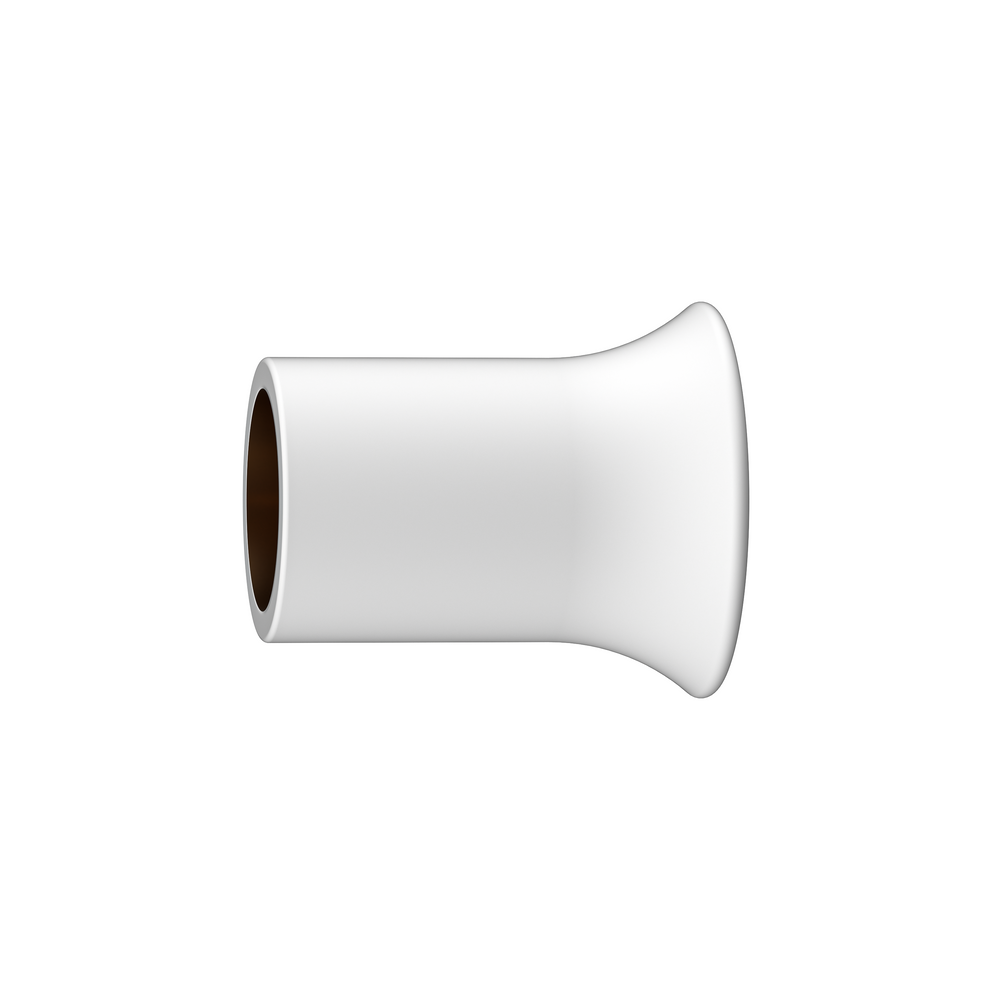 Rail Fitting Matte White 
