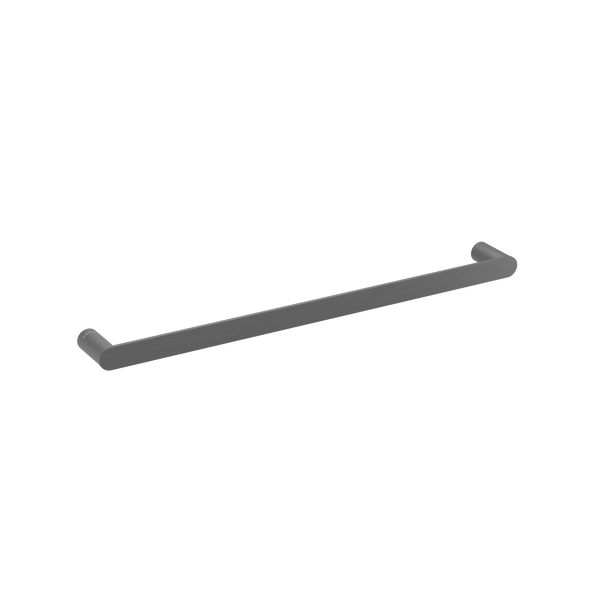Pinnacles Towel Rail Single  600mm Brushed Gun Metal