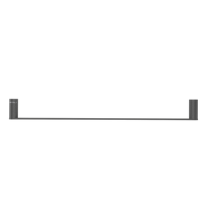 Pinnacles Towel Rail Single  600mm Brushed Gun Metal
