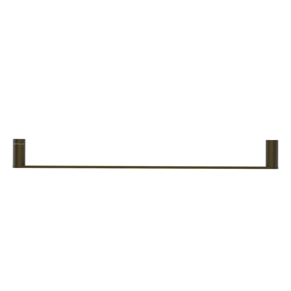 Pinnacles Towel Rail Single 600mm Antique Brass