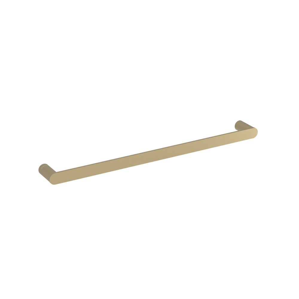 Pinnacles Towel Rail Single 600mm Soft Gold Brushed