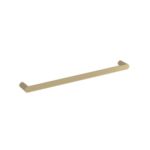 Pinnacles Towel Rail Single 600mm Soft Gold Brushed