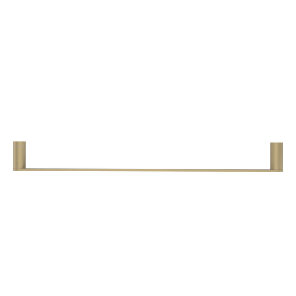 Pinnacles Towel Rail Single 600mm Soft Gold Brushed