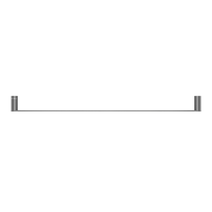 Pinnacles Towel Rail Single 800mm Brushed Gun Metal