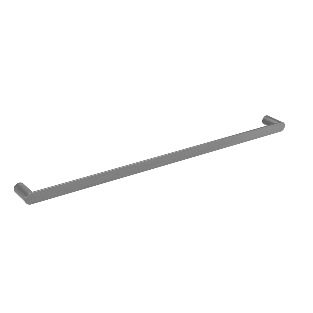 Pinnacles Towel Rail Single 800mm Brushed Gun Metal