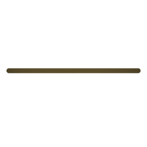 Pinnacles Towel Rail Single 800 mm Antique Brass
