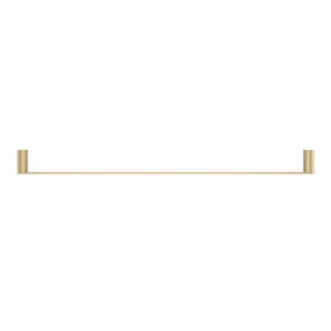 Pinnacles Towel Rail Single 800 mm  Soft Gold Brushed