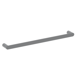 Pinnacles Towel Rail Single  600mm  Brushed Gun Metal