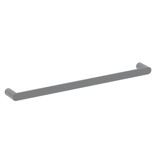 Pinnacles Towel Rail Single  600mm  Brushed Gun Metal