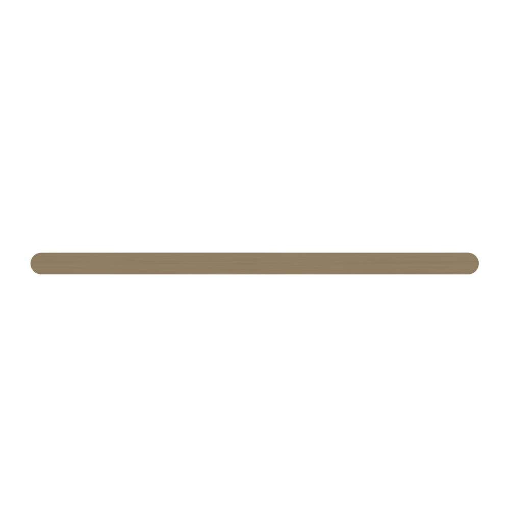 Pinnacles Towel Rail Single 600mm Antique Brass