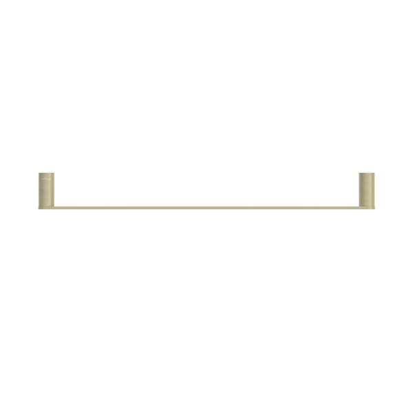Pinnacles Towel Rail Single  600mm Gold Brushed
