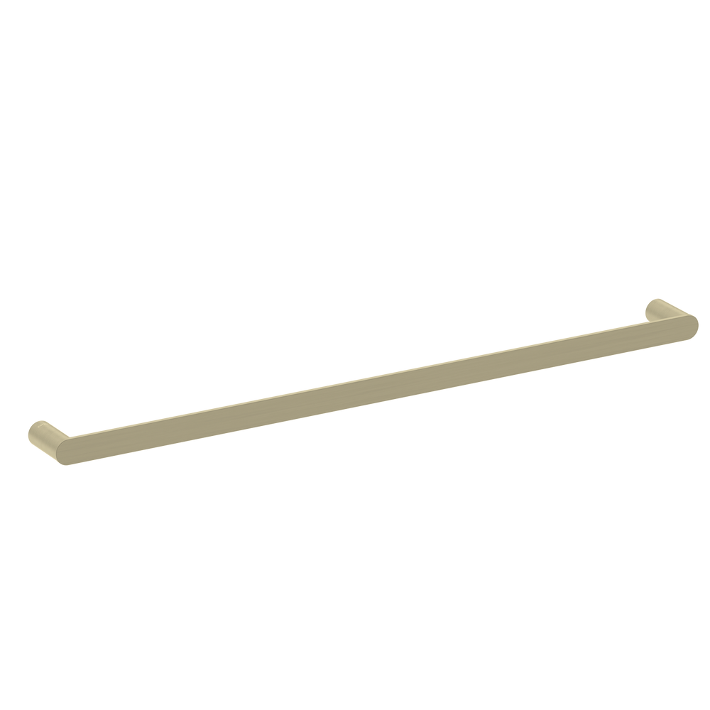 Pinnacles Towel Rail Single 800 mm Gold Brushed