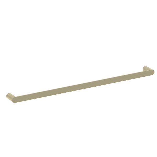 Pinnacles Towel Rail Single 800 mm Gold Brushed